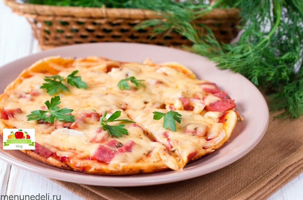 Пицца на сковороде