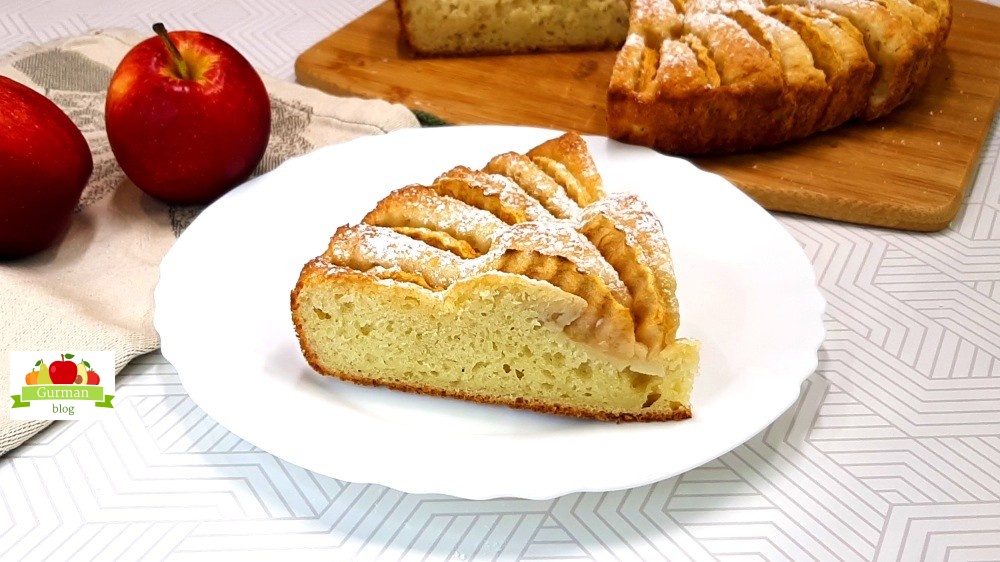 Пирог с творогом и яблоками в духовке