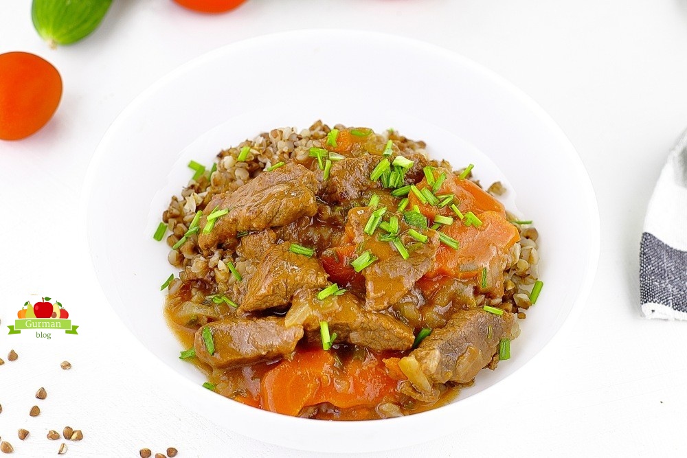 Подлива для гречки с мясом