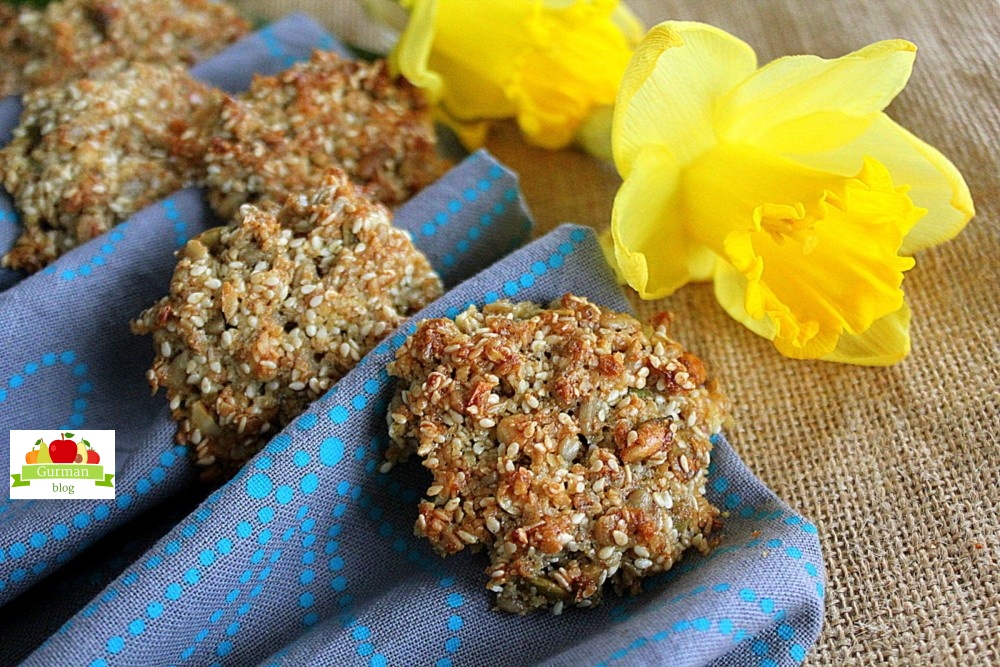 Полезное овсяное печенье без муки