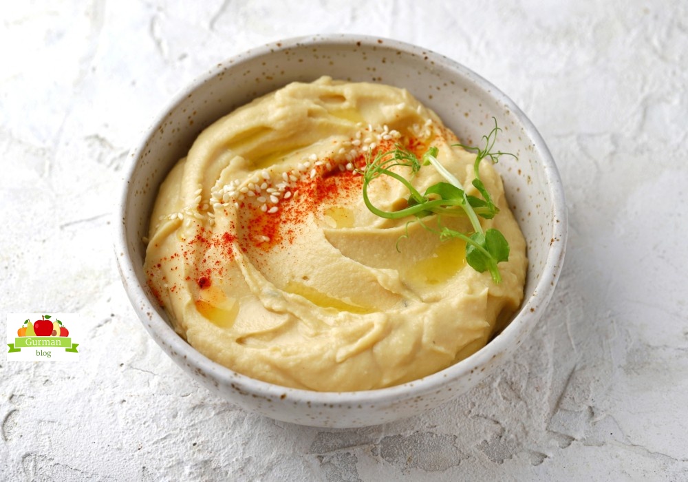 Постный хумус из красной чечевицы