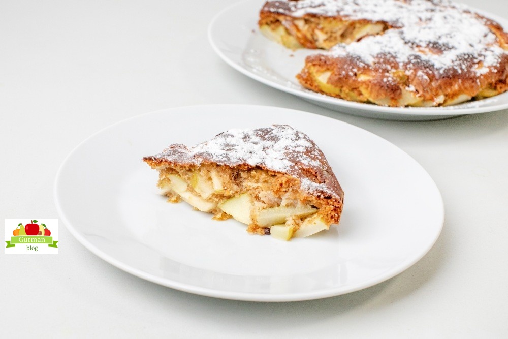 ПП-шарлотка с яблоками