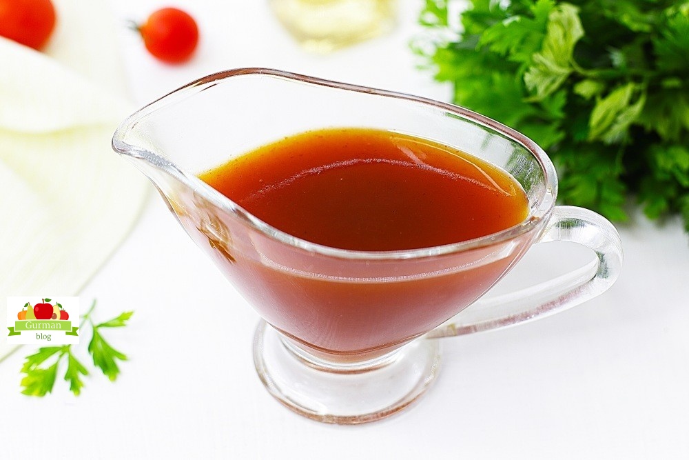 Простой кисло-сладкий соус