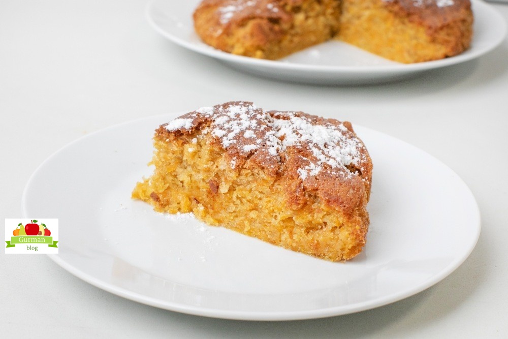 Простой пирог с тыквой в духовке