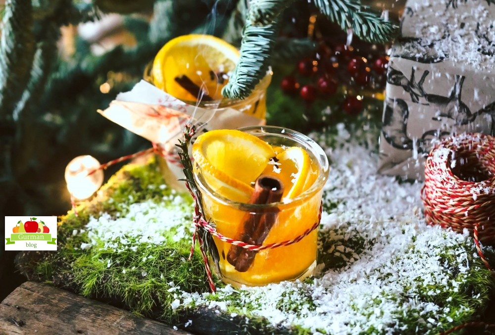 Пряный апельсиновый чай с гвоздикой