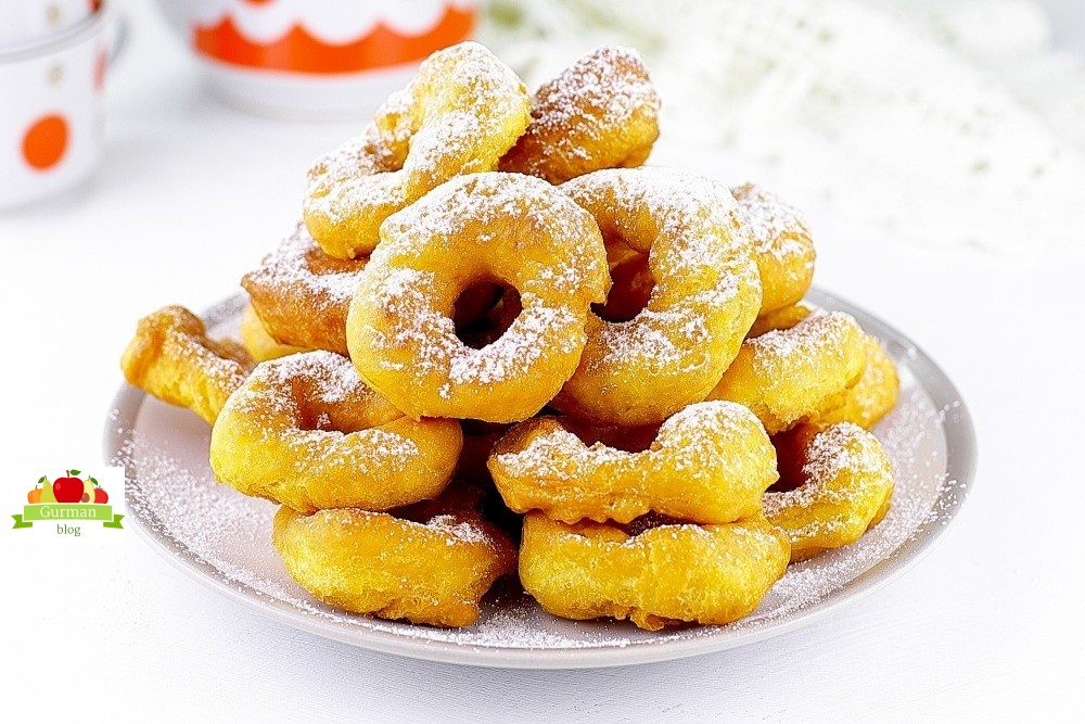 Пышки на соде на сковороде