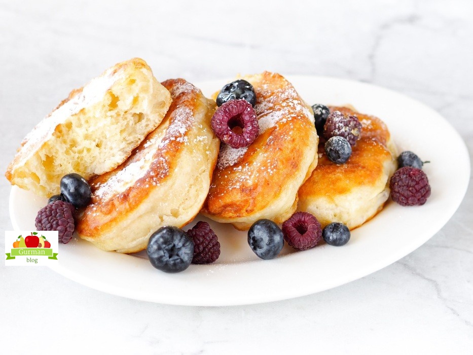 Пышные оладьи на кефире с содой: рецепт классический