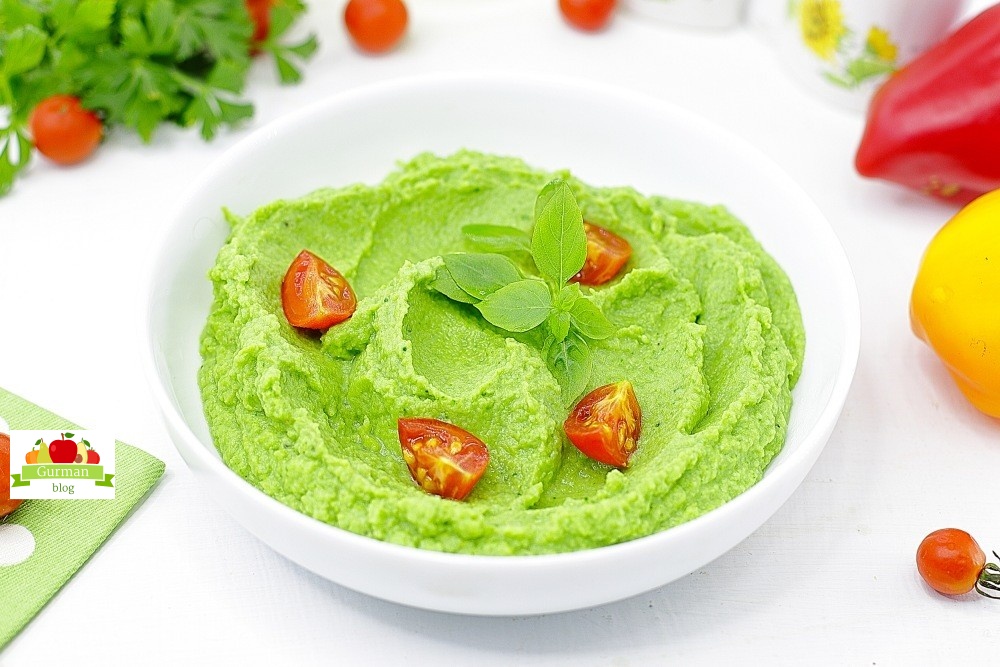 Пюре из брокколи со сливками