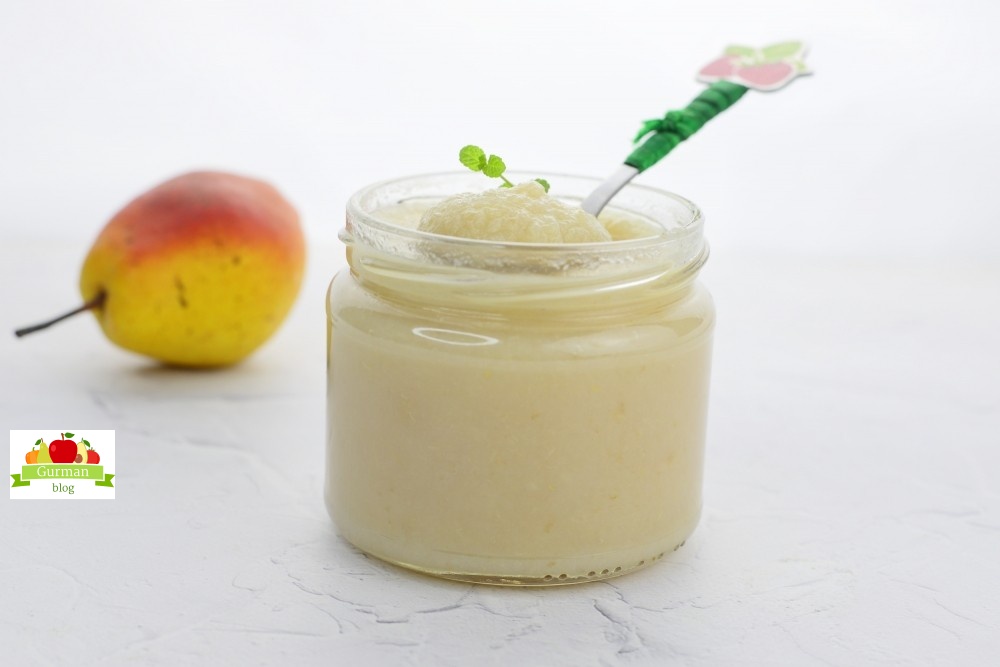 Пюре из груши на зиму