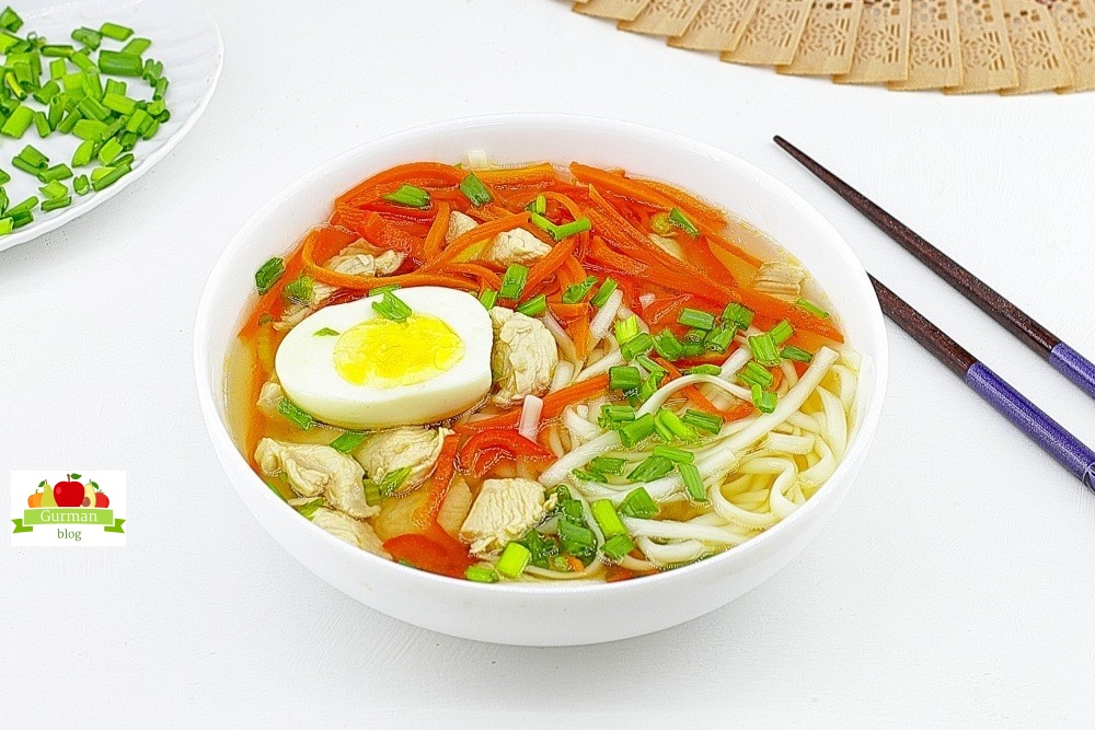 Рамен: рецепт в домашних условиях с курицей