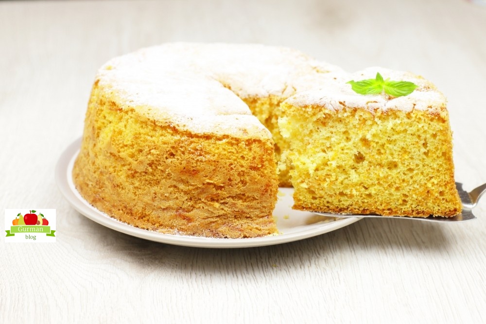 Рецепт морковного бисквита