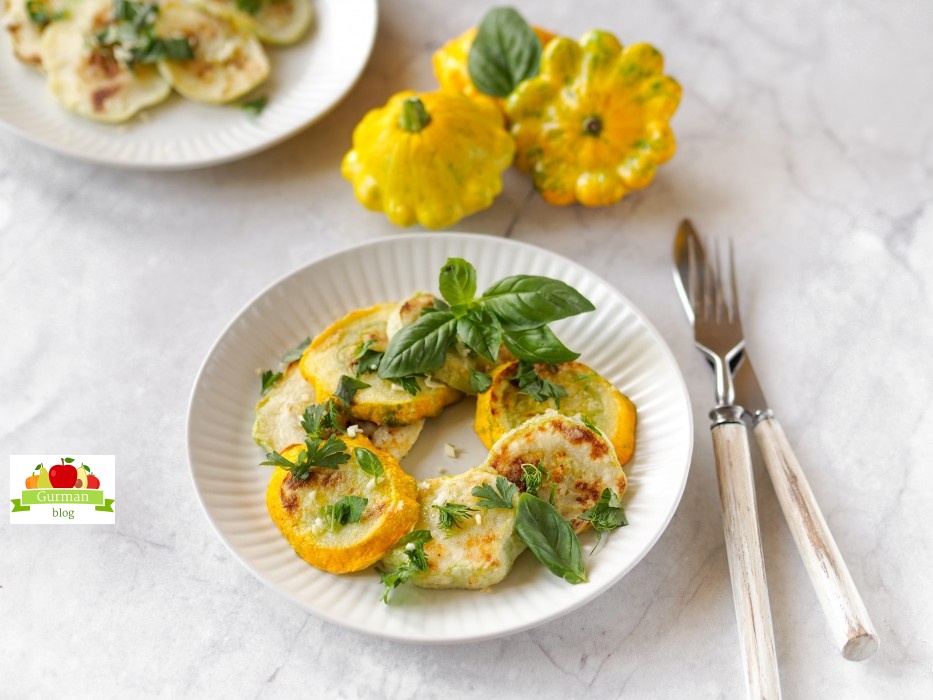 Рецепт патиссонов на сковороде на ужин