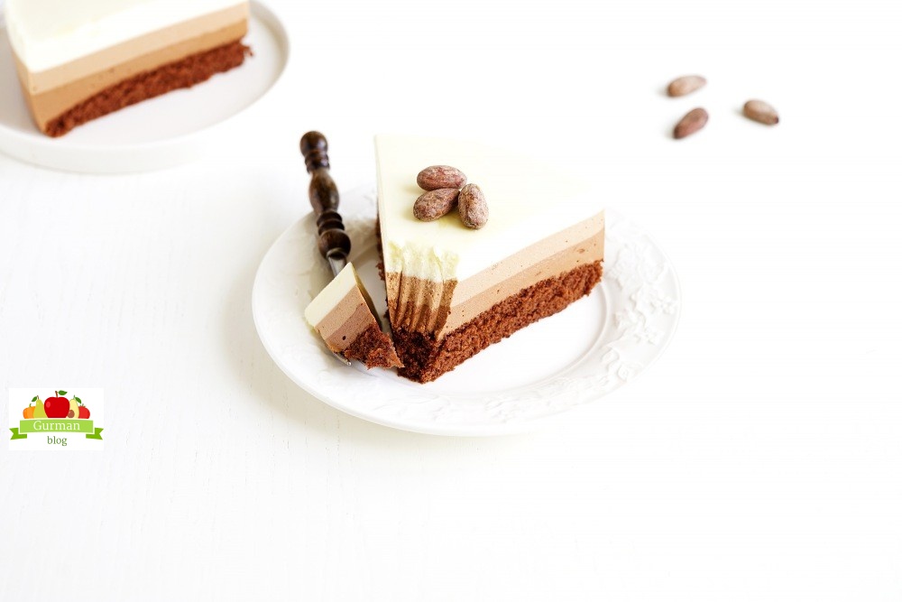 Рецепт торта Три шоколада