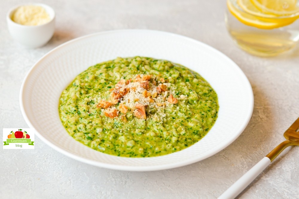 Ризотто со шпинатом