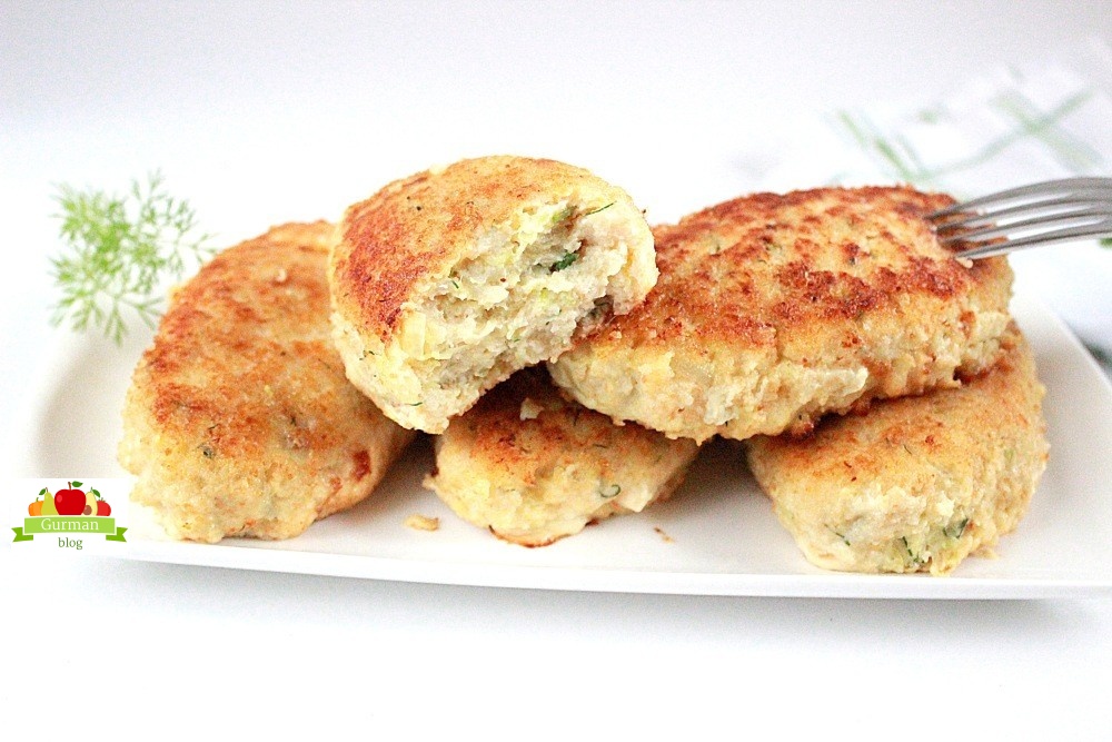 Рыбные котлеты из трески