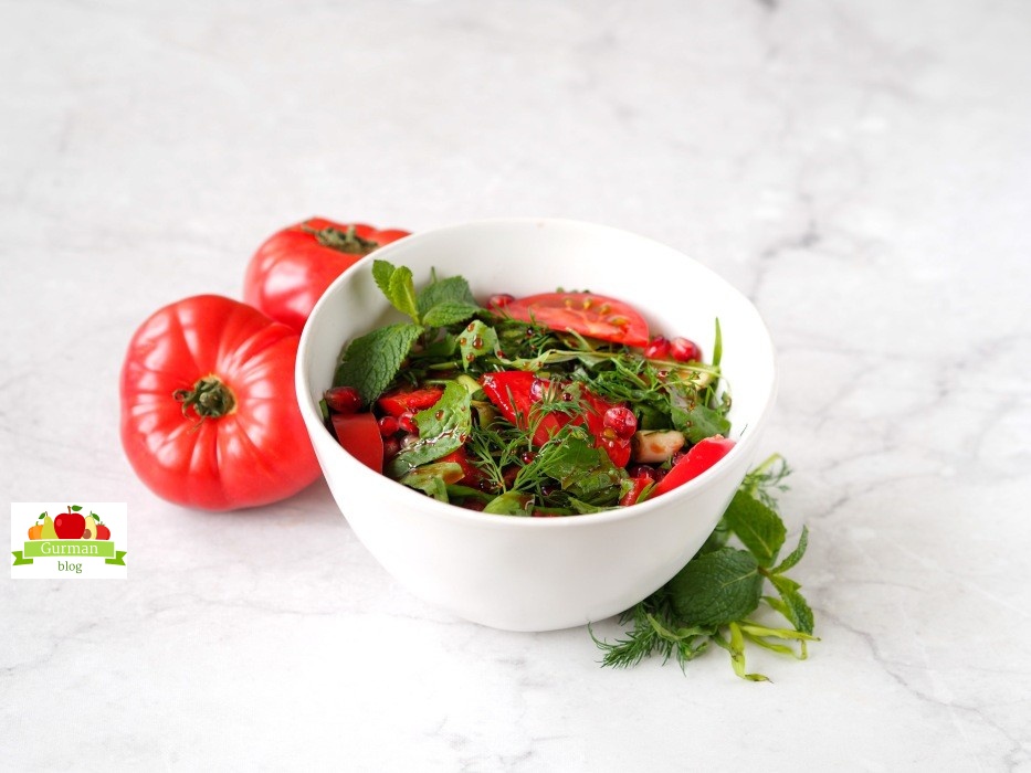 Салат Броцеули – грузинский рецепт