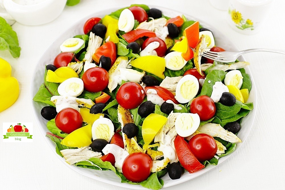 Салат из мангольда