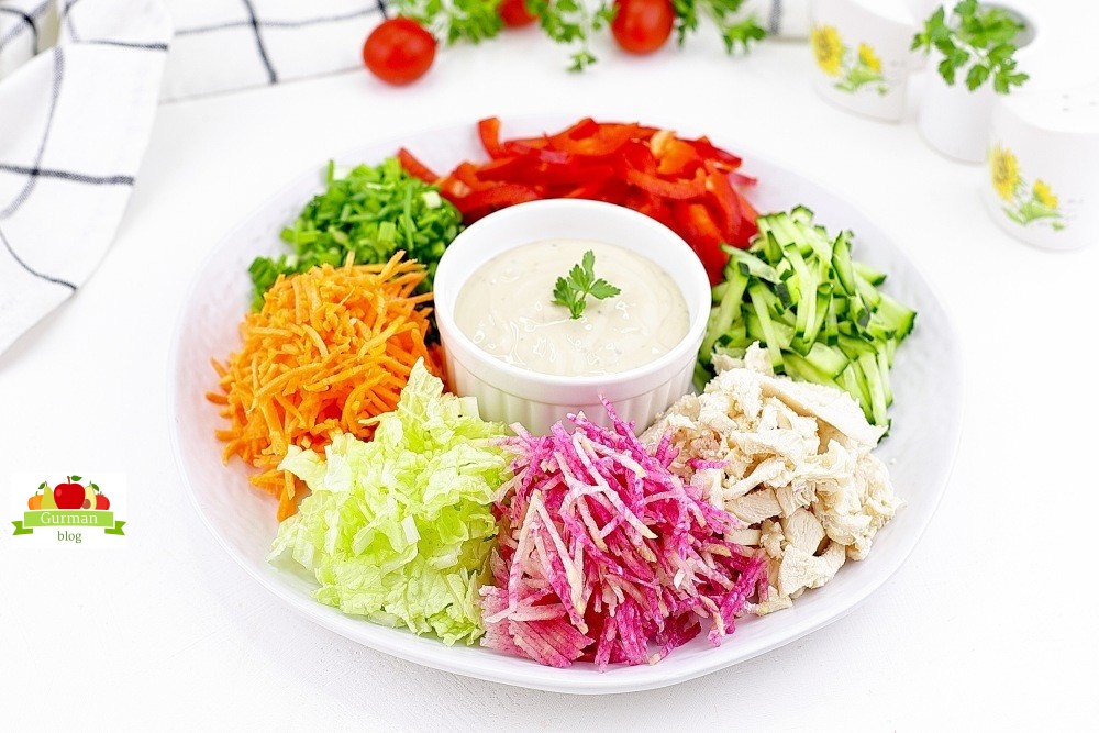 Салат “Козел в огороде”