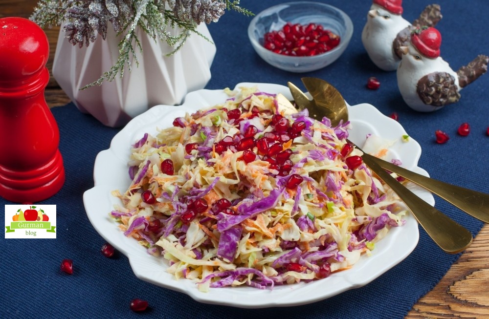 Салат со свежей капустой Коулслоу (Coleslaw)