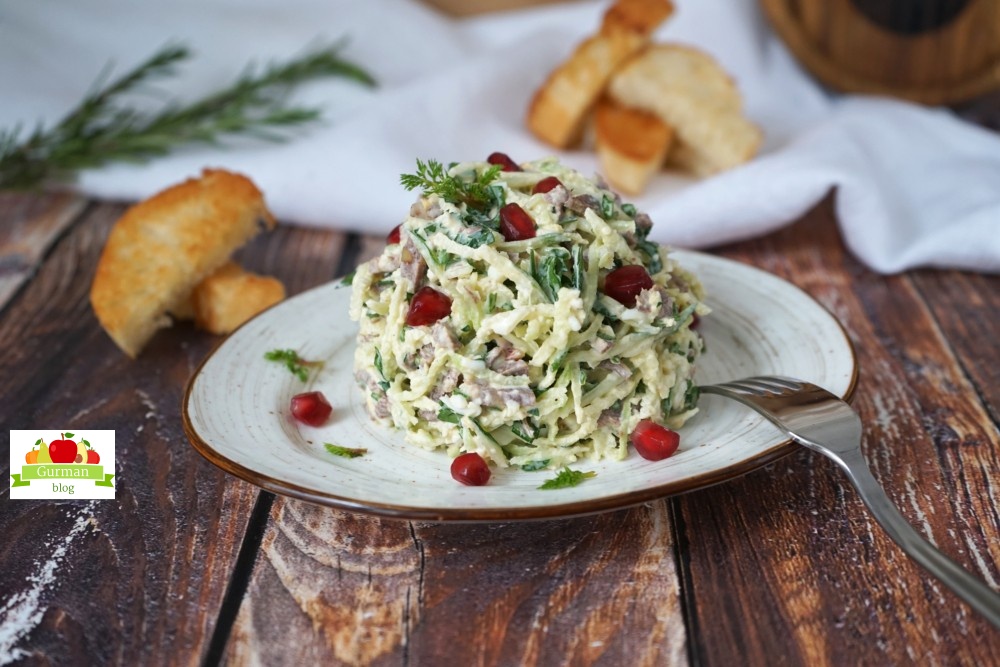 Салат “Ташкент” с редькой