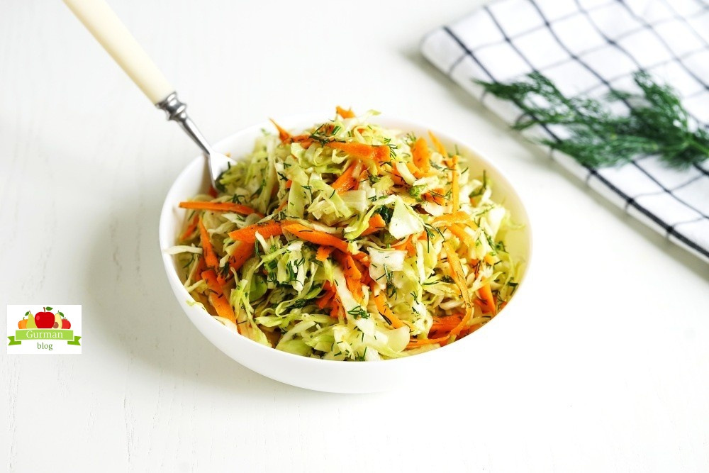 Салат «Здоровье»: рецепт классический с капустой и морковью