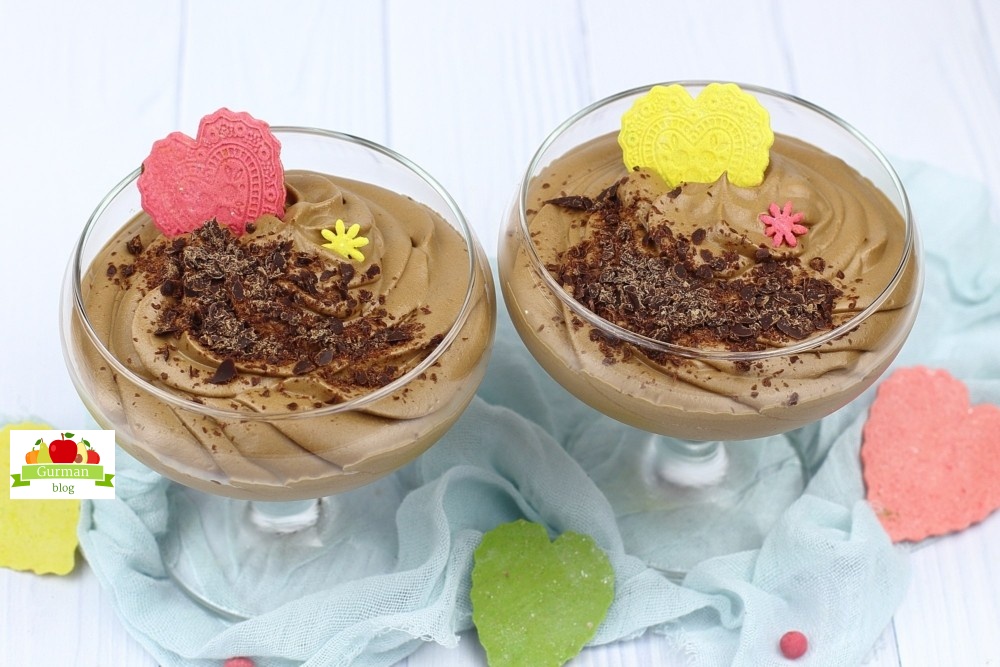 Шоколадно-сливочный десерт