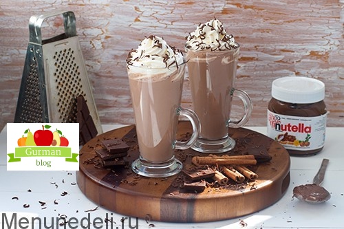 Шоколадный молочный коктейль