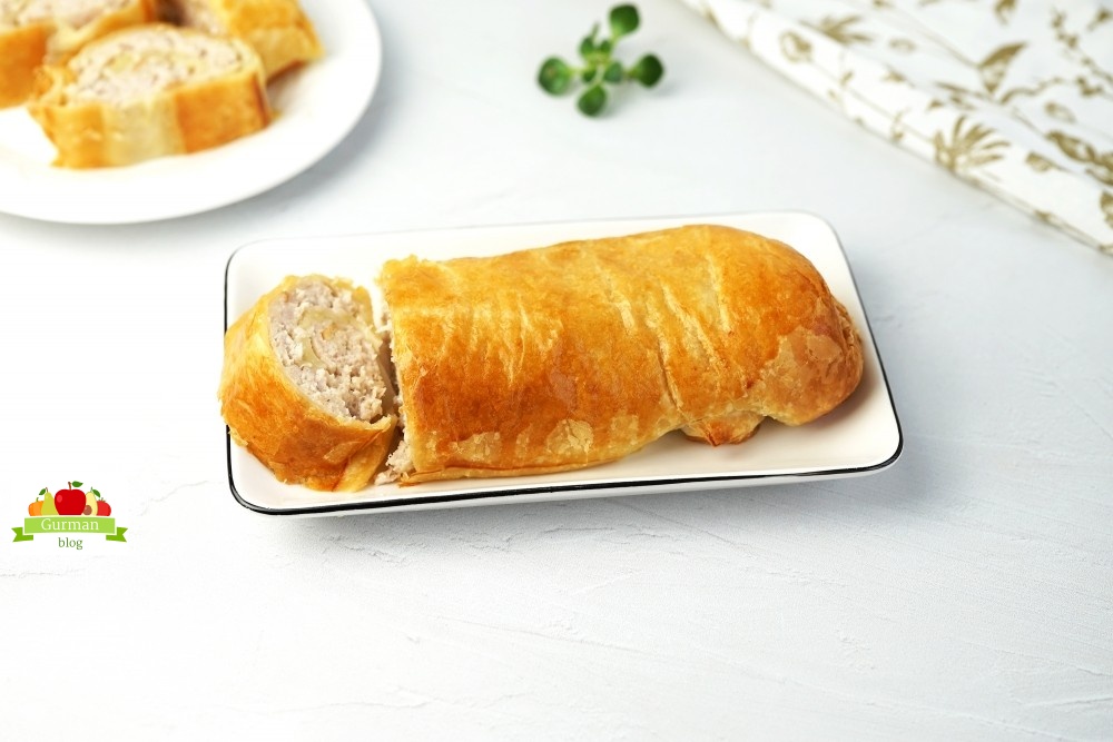 Штрудель: рецепт с мясом