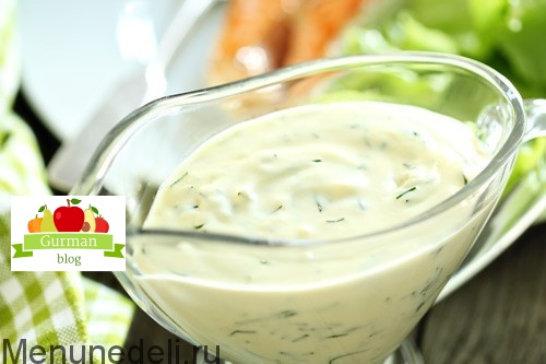 Сливочный соус к рыбе