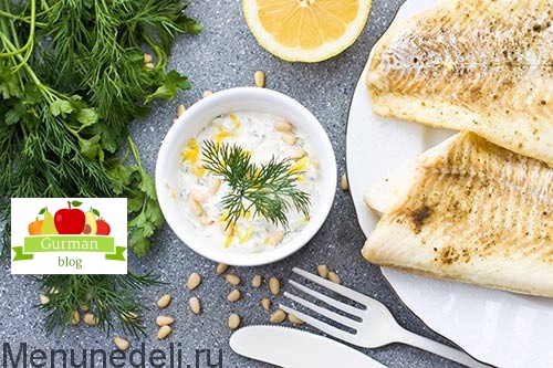 Сметанный соус к рыбе