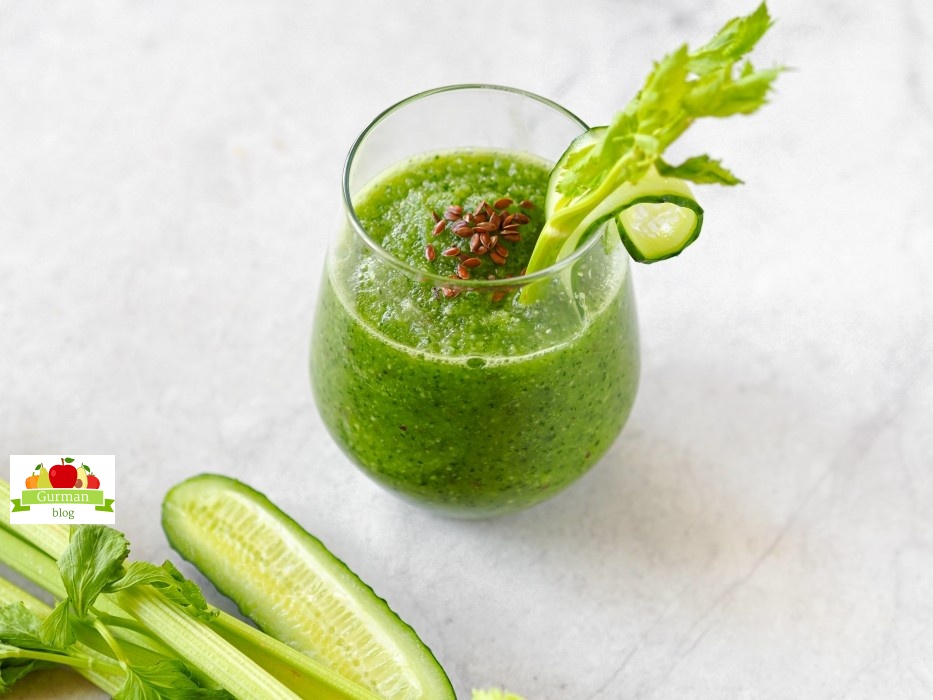 Смузи из сельдерея и огурца для похудения