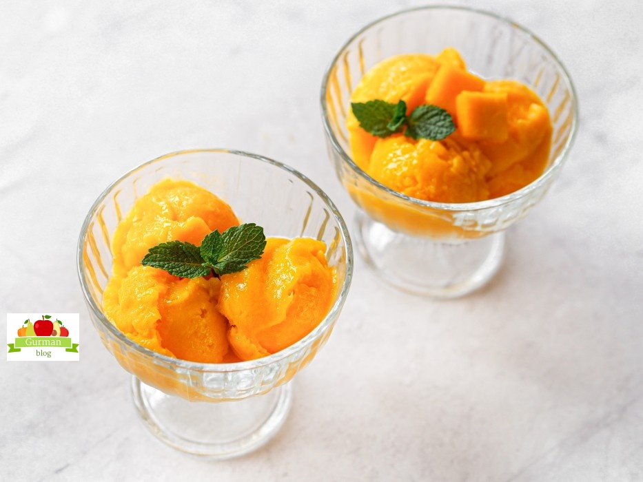 Сорбет из манго