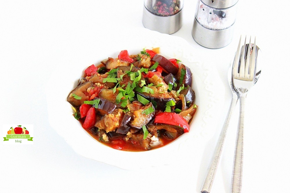 Соте из баклажанов