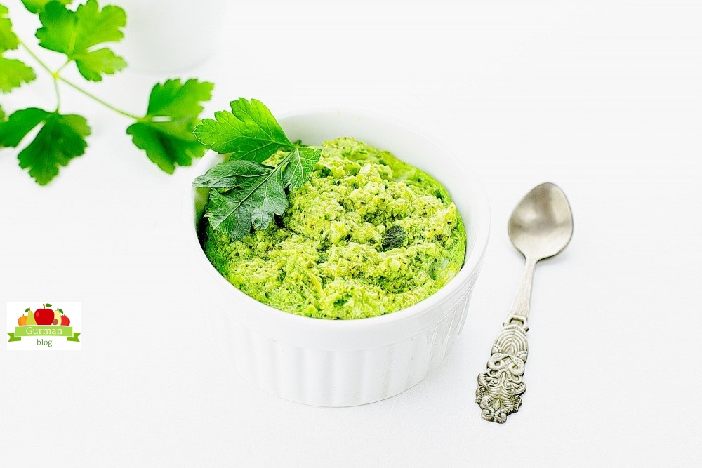 Суфле из брокколи на пару