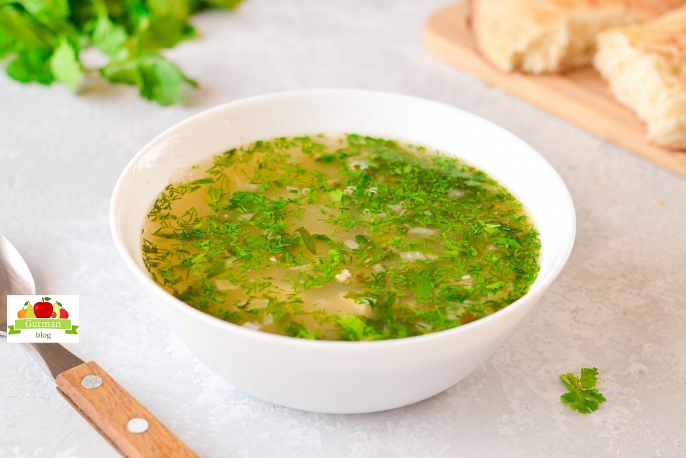 Суп харчо из курицы с рисом классический