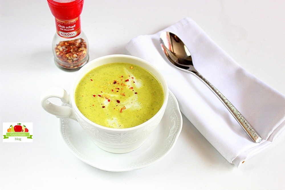 Суп из брокколи со сливками