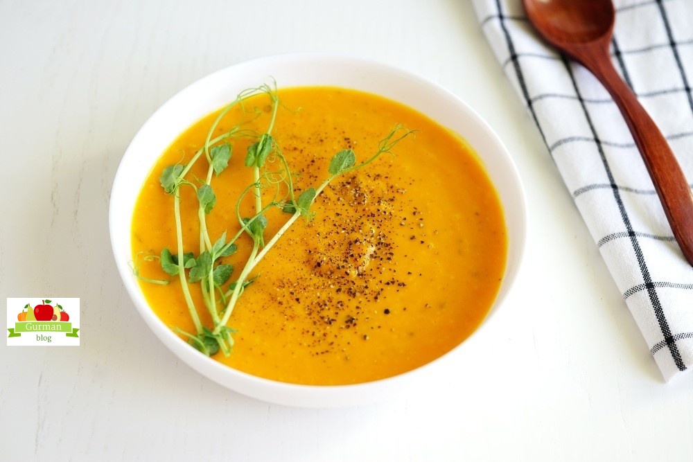 Суп из тыквы со сливками