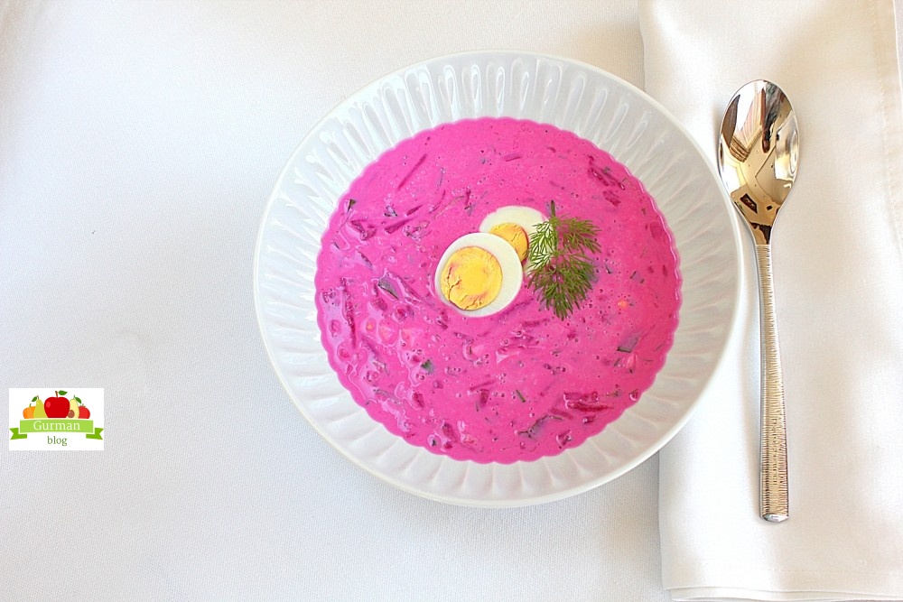 Свекольник холодный на кефире: рецепт классический