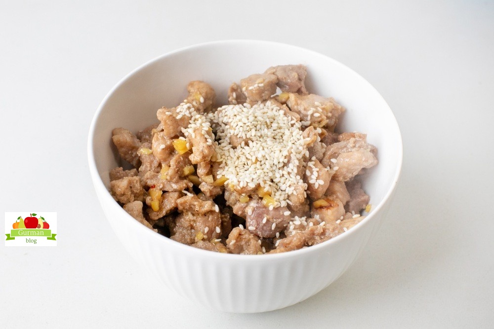 Свинина в соевом соусе