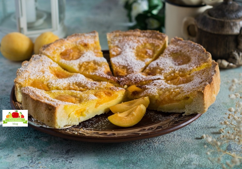 Тарт с абрикосами