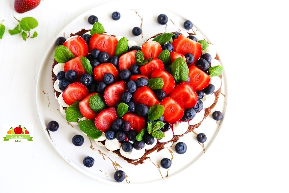 Торт «Сердце» на 14 февраля