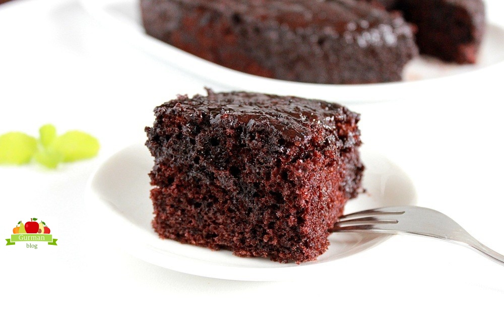 Турецкий кекс мокрый шоколадный