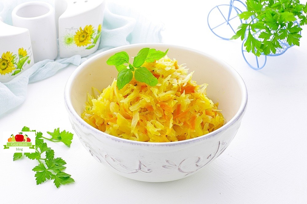 Тушеная капуста: рецепт классический на сковороде