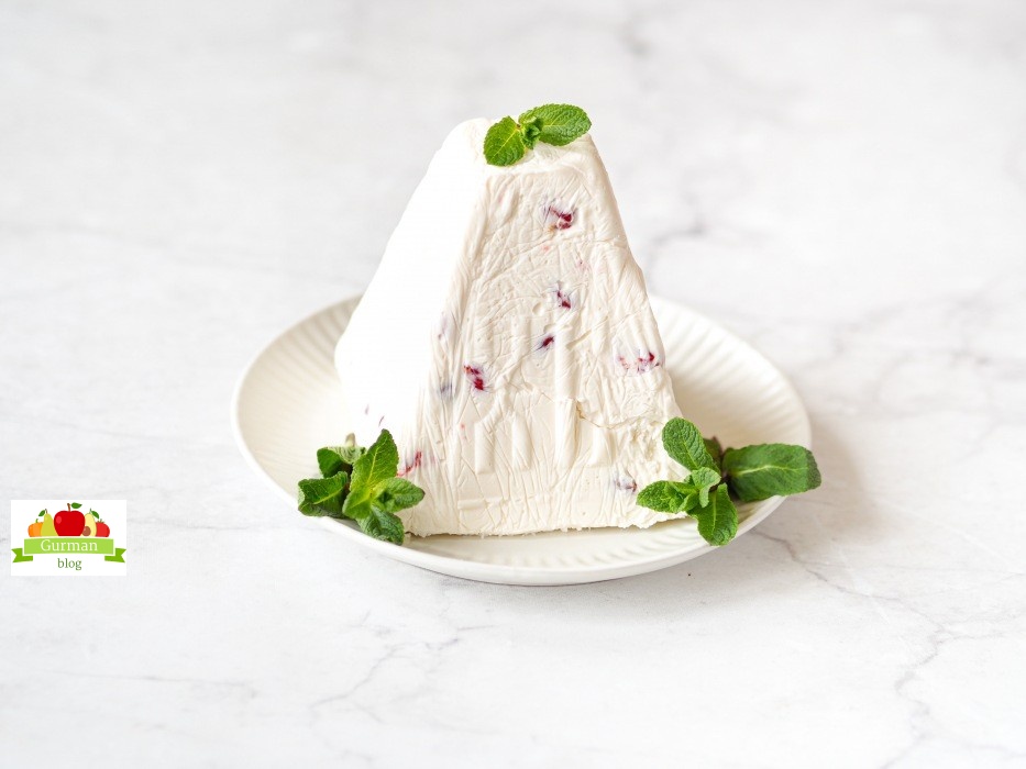 Творожная пасха – рецепт с желатином