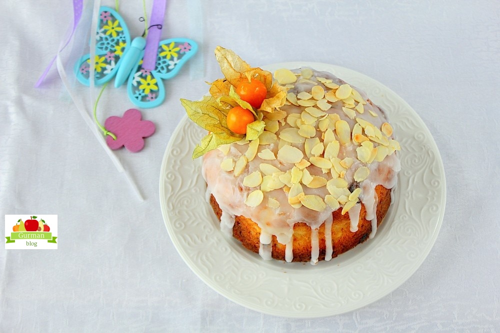 Творожный кулич без дрожжей на Пасху