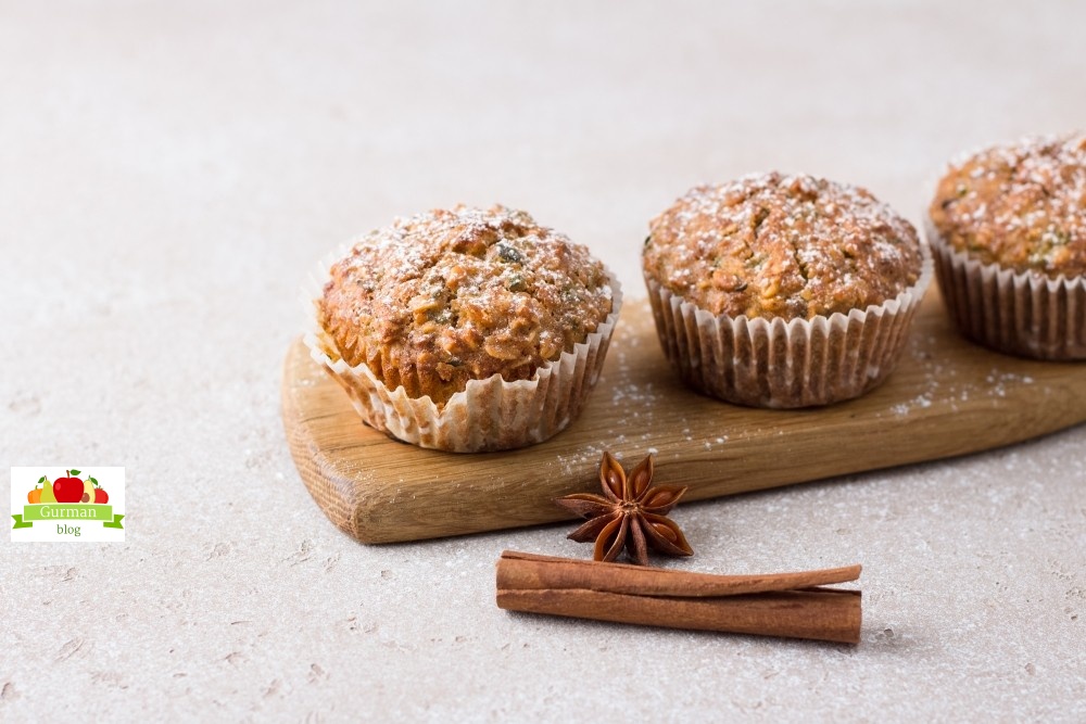 Тыквенные маффины с овсянкой