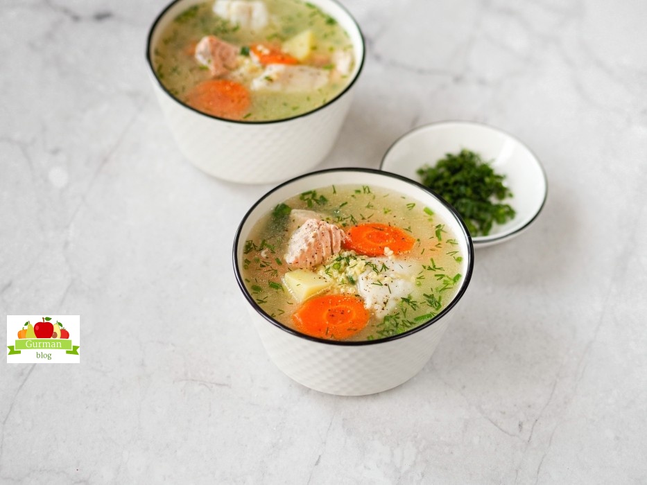 Уха: рецепт с пшеном