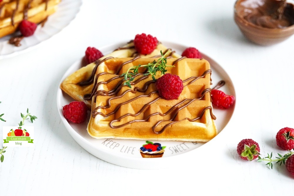 Вафли в мультипекаре