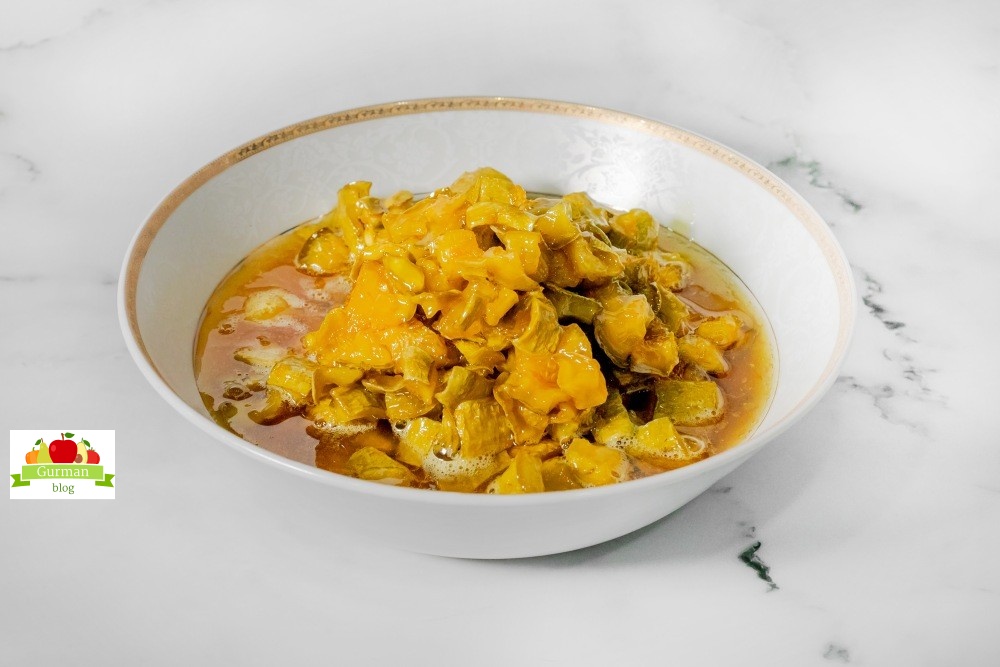 Варенье из кабачков с апельсином и лимоном