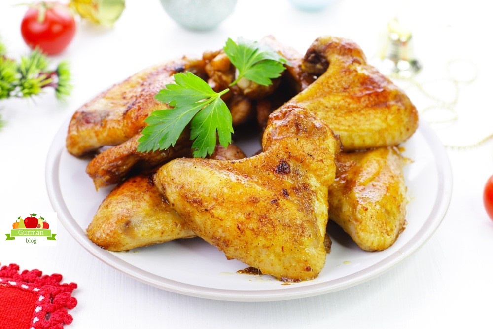 Вкусные куриные крылышки в соевом соусе на новогодний стол
